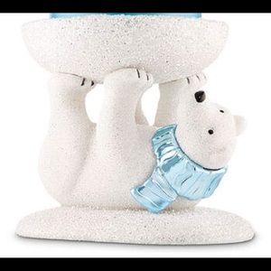 *reserved* Polar Bear 3-wick Candle holder